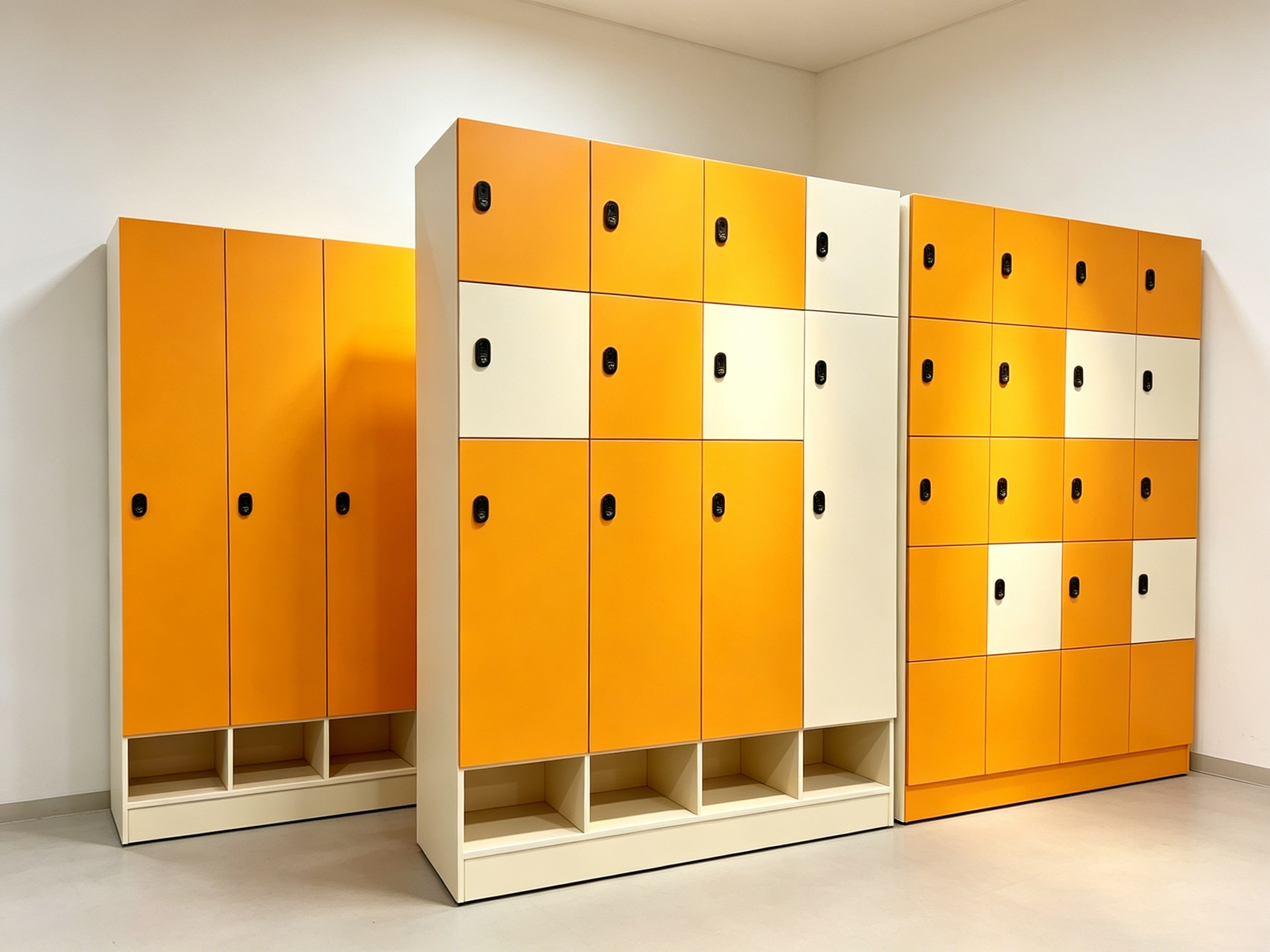 HPL locker storage cabinet for gym school and office commercial furniture system